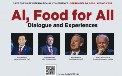 AI, Food for All. Dialogue and Experiences International Conference September 24: FAO, Microsoft, IBM